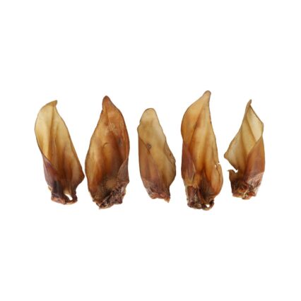 FLAMINGO RECOMPENSE PENTRU CAINI SET 5 URECHI NATURALE DE BIVOL CU CARNE