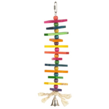 Jucarie din lemn pentru pasari Wixie 35 cm