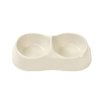 CASTRON DIN PLASTIC PENTRU CAINI SI PISICI MPS MAYA DUBLU L WHITE