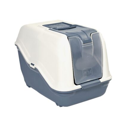 LITIERA PENTRU PISICI MPS NETTA XL DARK BLUE 66x49x50(h)cm