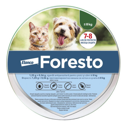 Foresto collar for cats and small dogs