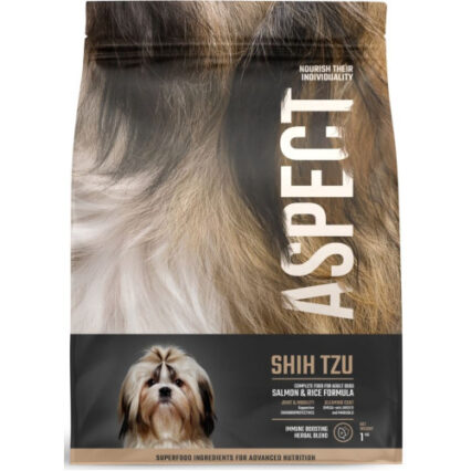 Hrana uscata pentru caini Aspect Shih Tzu cu Somon si Orez 1 kg