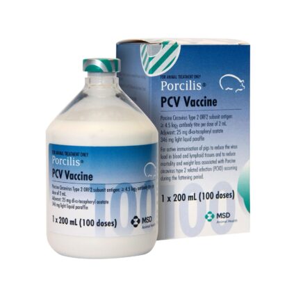PORCILIS PCV SOLUTIE INJECTABILA PORCI 200ML (100DZ)