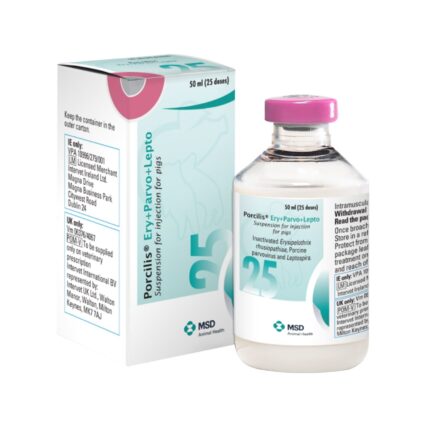 PORCILIS ERY+PARVO+LEPTO SOLUTIE INJECTABILA PORCI 50ML (25DZ)