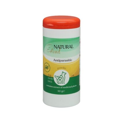 ECTOCID NATURAL PULBERE ANTIPARAZITARA CAINI/PISICI/PASARI 50G