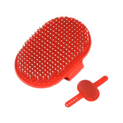 PERIE PALMAR DIN CAUCIUC CU DINTI BONT PENTRU CAINI 13x9CM