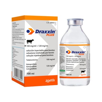 DRAXXIN PLUS ANTIINFECTIOS INJECTABIL BOVINE 100ML