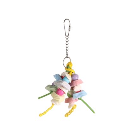 JUCARIE CALCIU PENTRU NIMFE CALY MIX FLAMINGO 9x6x22(H) CM