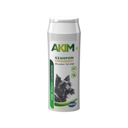 PESS SAMPON ANTIPARAZITAR PENTRU CAINI AKIM 200ML