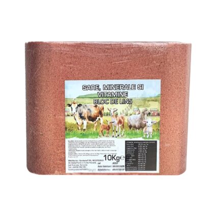 BLOC DE SARE MINERALIZATA CU VITAMINE 10KG