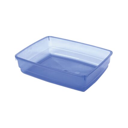 LITIERA MPS HYDRA MINI BACINELLA MICIO TRANSPARENT BLUE 42x33x11(h)cm