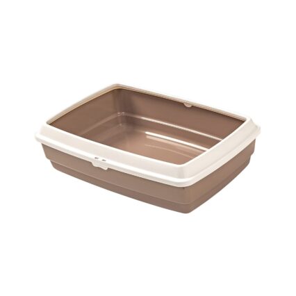 LITIERA MPS MICIO HYDRA MARSALA 42x33x14(h)cm WHITE FRAME