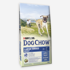 Dog Chow Adult Large Breed Turkey 14 kg
