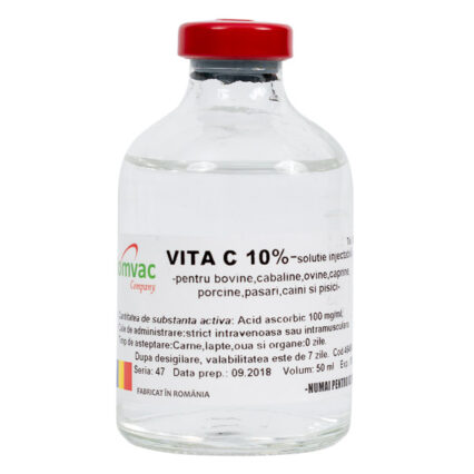 Vitamina C 10%, injectabil, 50 ml