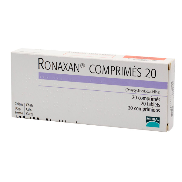 Ronaxan 20 mg caine/pisica