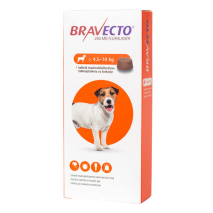 Bravecto 250 mg (4,5-10 kg) 1 tbl