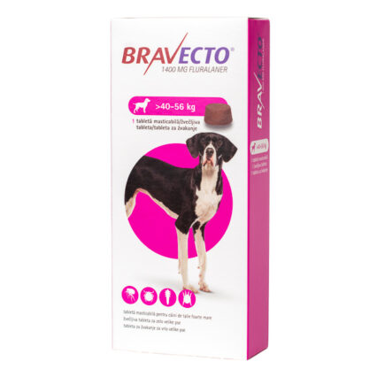 Bravecto 1400 mg (40-56 kg) 1 tbl