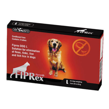 Fiprex 75 L  (20-40kg) x 3 pipete