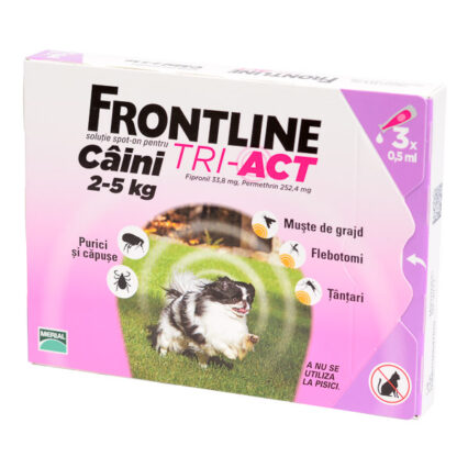 Frontline Tri-Act XS (2-5kg) x 3 pipete