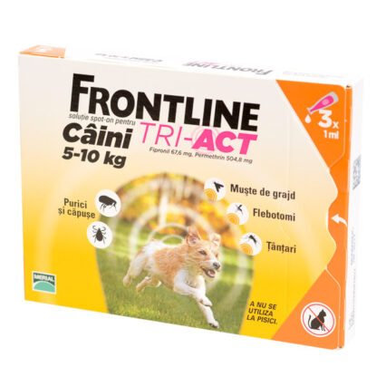Frontline Tri-Act S (5-10kg) x 3 pipete