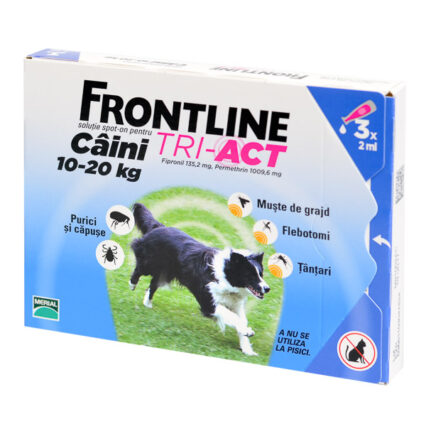 Frontline Tri-Act M (10-20kg) x 3 pipete