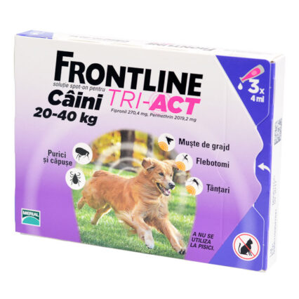 Frontline Tri-Act L (20-40kg) x 3 pipete
