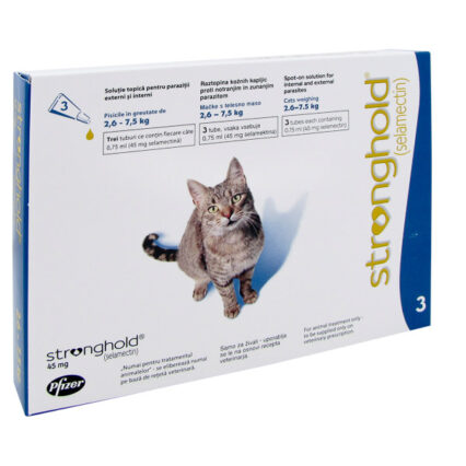 Stronghold 45 mg 2.5-7.5 kg x 3 pipete