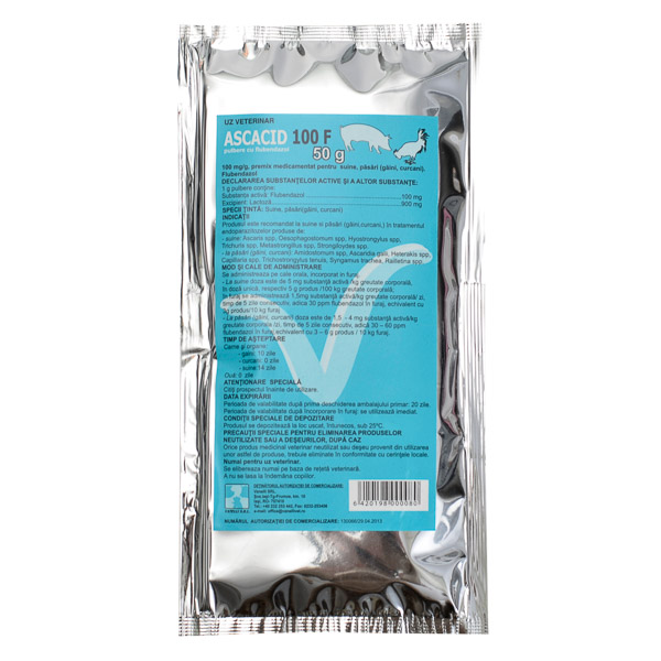 Ascacid 100F x 50 gr