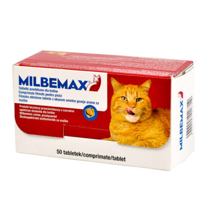 Milbemax 16/40 mg cats 2-8 kg 5x10 tbl
