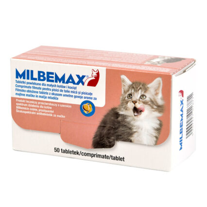 Milbemax 4/10 mg kitten <2 kg 5x10 tbl