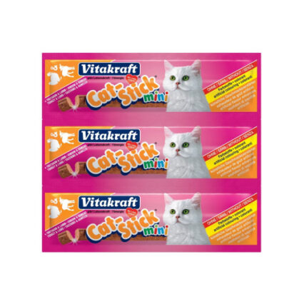 Recompense pentru pisici Vitakraft cu curcan si miel 3 bucati