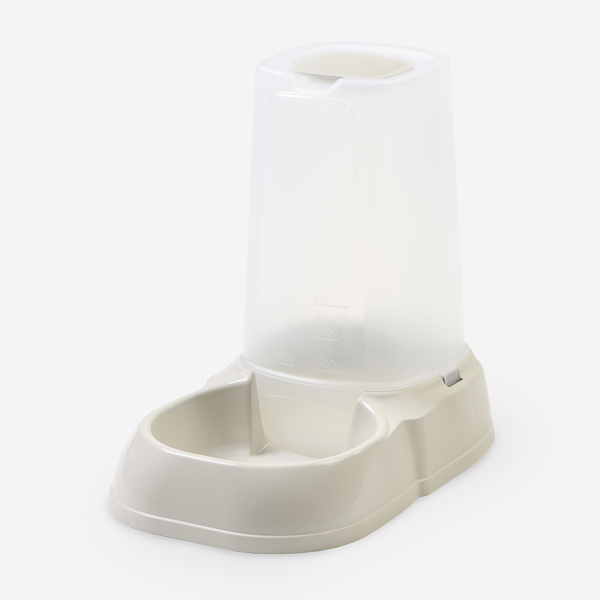 Castron cu dozator apa pentru caini si pisici S