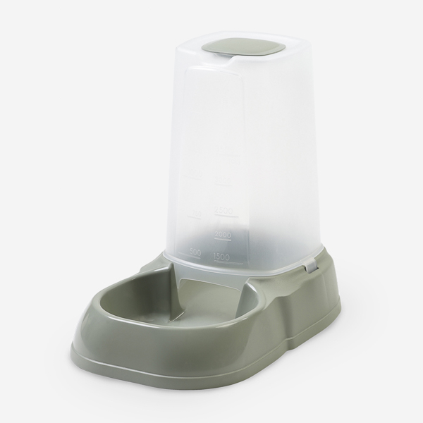 Castron cu dozator hrana pentru caini si pisici S