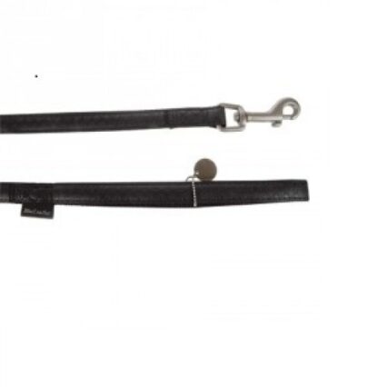 Lesa caini Macleather Negru 20 mm