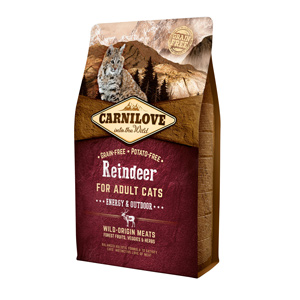 Carnilove Reindeer Cats Energy & Outdoor 2 kg