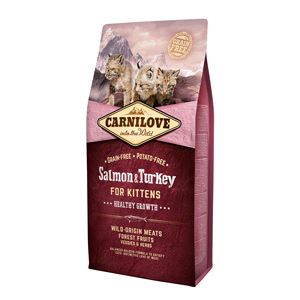 Carnilove Salmon & Turkey for Kittens 6 kg