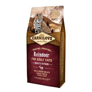 Carnilove Reindeer Cats Energy & Outdoor 6 kg