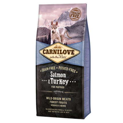 Carnilove Salmon & Turkey Puppies 12 kg