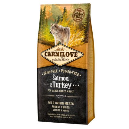 Carnilove Salmon & Turkey Large Breed Adult Dog 12 kg