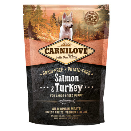 Carnilove Salmon & Turkey Large Breed Puppy 1.5 kg