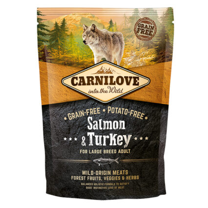 Carnilove Salmon & Turkey Large Breed Adult Dog 1.5 kg