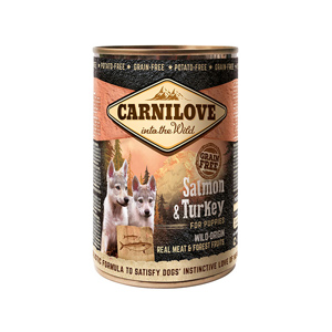 Carnilove Wild Meat Salmon & Turkey for Puppies 400 g