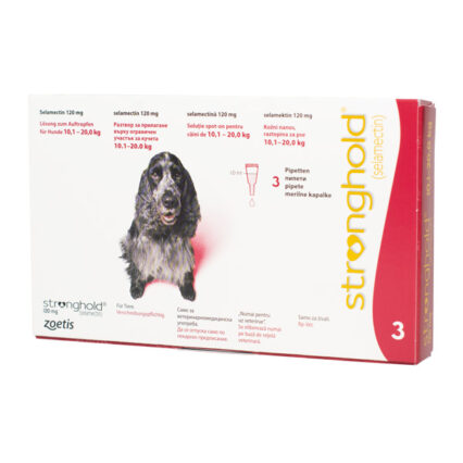 Stronghold 120 mg 10-20 kg x 3 pipete