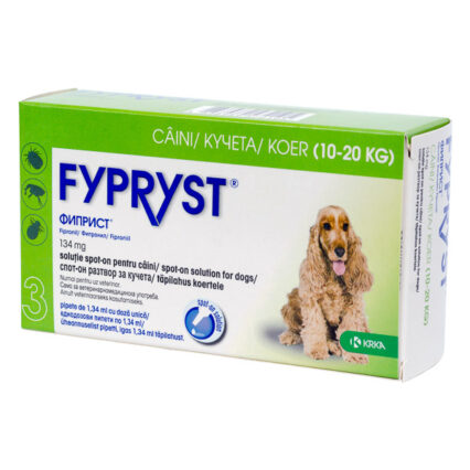 Fypryst Dog M (10-20kg) x 3 pip