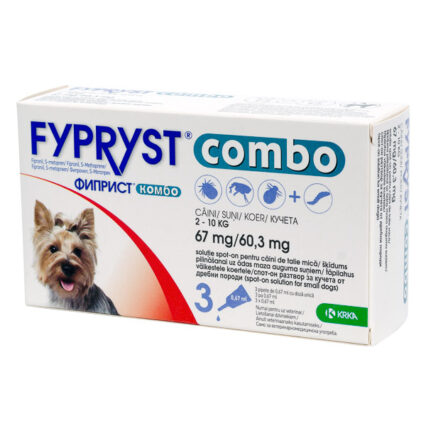 Fypryst Combo Dog S (2-10kg) x 3 pip