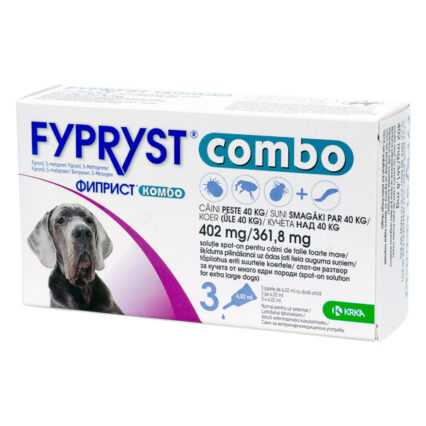 Fypryst Combo Dog XL (40-60kg) x 3 pip