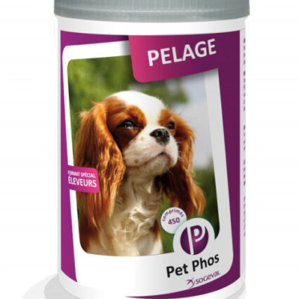Supliment de vitamine pentru caini Pet Phos Special Pelage 450 tablete