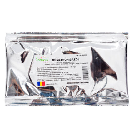 Rometronidazol 40% pulb. insol., 50 g