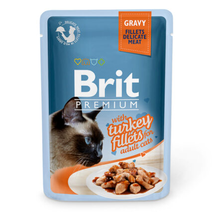 Brit Cat Delicate Turkey in Gravy 85 g