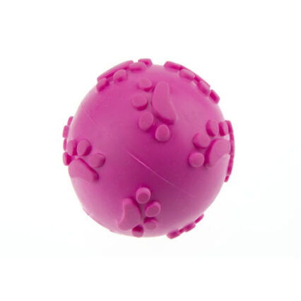 Jucarie pentru caini minge cu labute Enjoy 6 cm